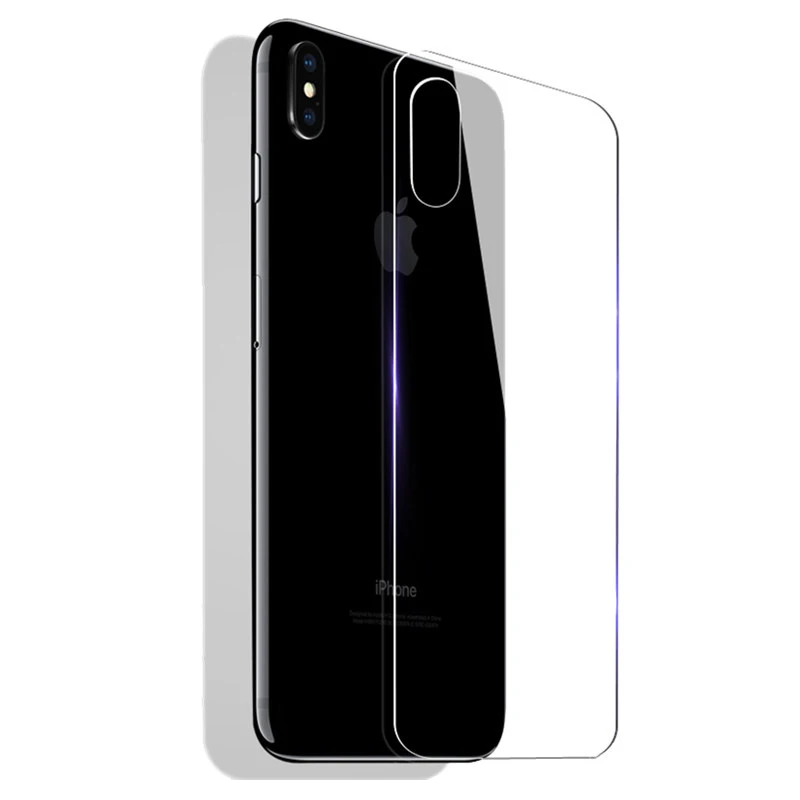 2 шт./лот закаленное стекло премиум класса для iphone X 10 XS чехол MAX XR защита экрана