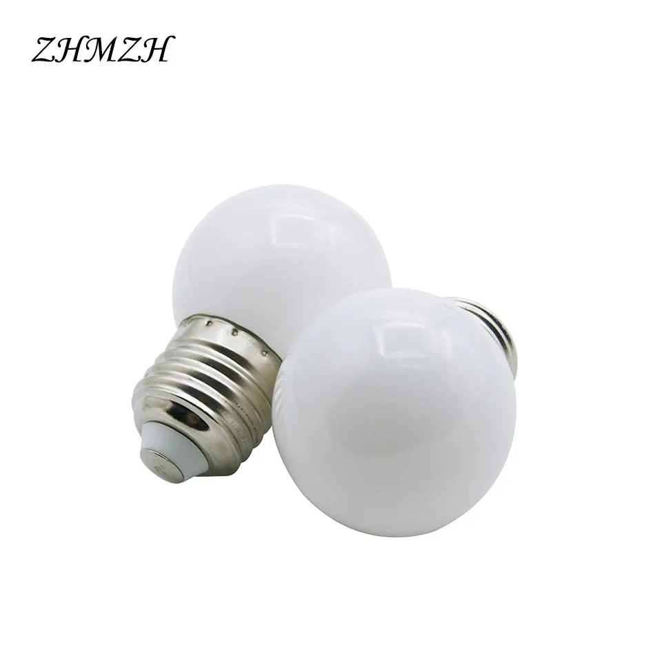 6 шт./лот 220V E27 светодиодный Красочные лампы SMD2835 энергосберегающая лампа для вечерние праздничные украшения 5 светодиодный s Bombillas 7 видов цветов светодиодный свет