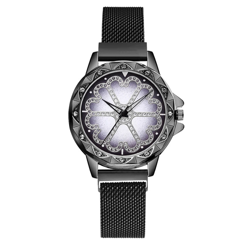 

Fashion Women Watches Personality Romantic Watch Stainless Steel Ladies Watch Clock Super Fashion reloj mujer bayan kol saati M