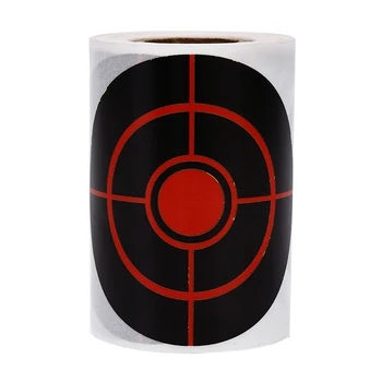 

100pcs/250pcs Adhesive Shooting Target Diameter 7.5cm Splatter Target Shooting Stickers Portable Field Target Shoot Accessories