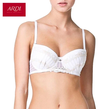 

Woman's White Bra With a Padded Cups On Frames ARDI R1034-01