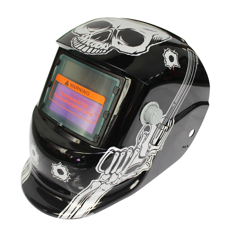 

2018 New Pro Solar Welder Mask Auto-Darkening Welding Helmet Gunman ghost