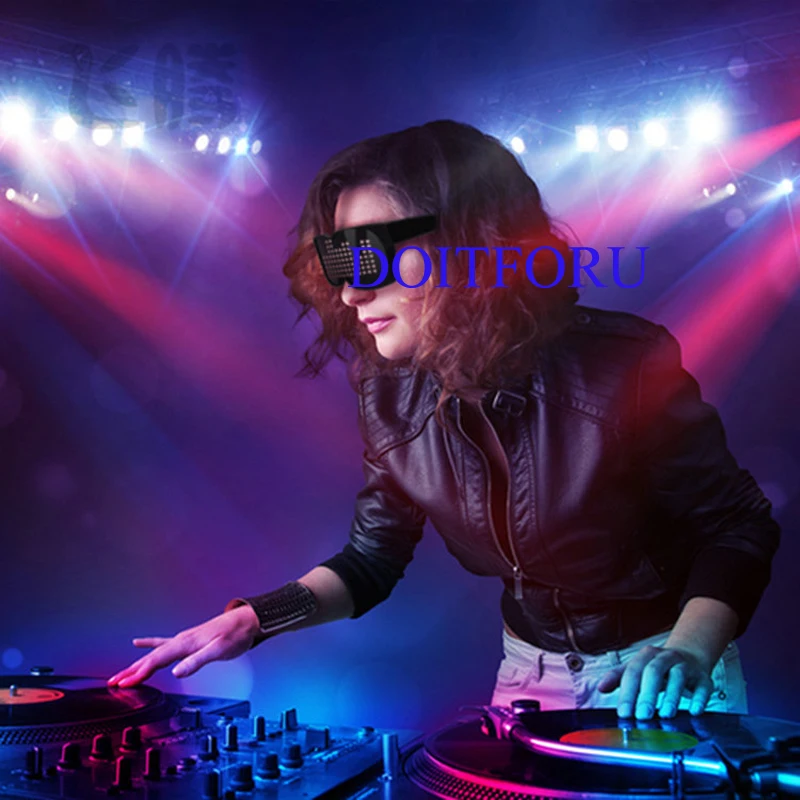 led glasses 16