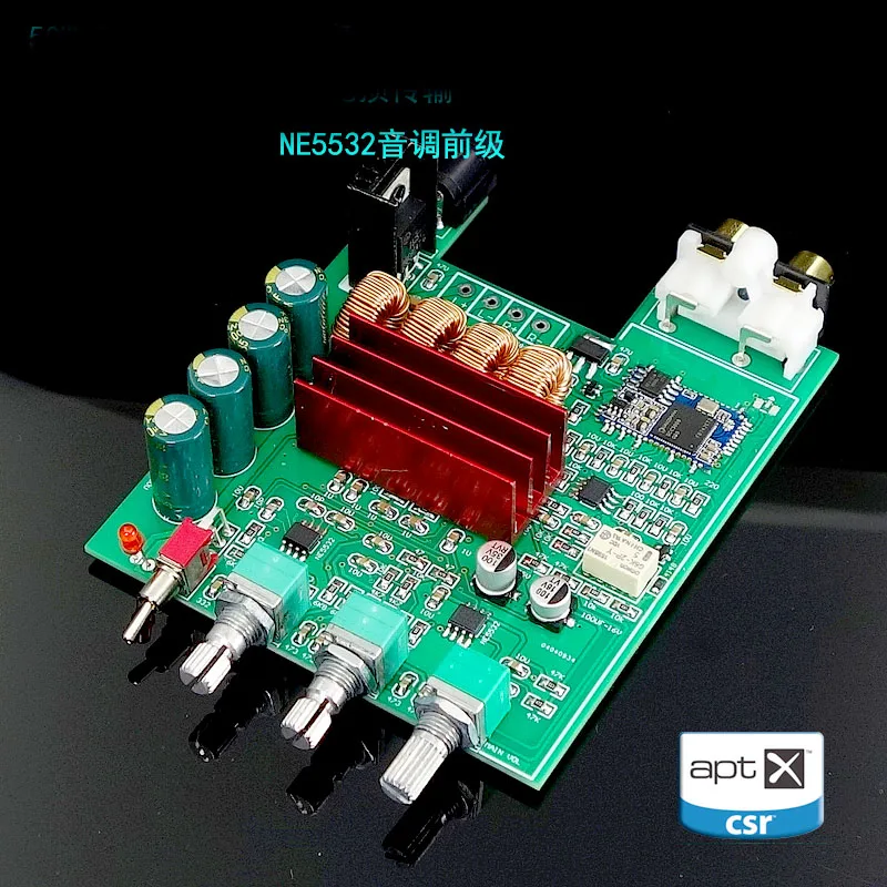 Цифровой усилитель Kaolanhon 2 шт. Плата усилителя Bluetooth DP4 TPA3116D2 50 Вт * 0 APTX 5 домашний
