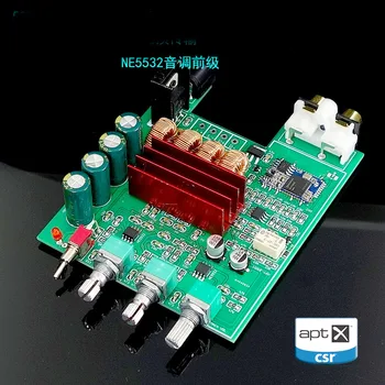 

Kaolanhon DC12-25V DP4 TPA3116D2 50W*2 2.0 APTX 5.0 Bluetooth Amplifier Board home audio Digital Amplifier Board 2 pieces NE5532