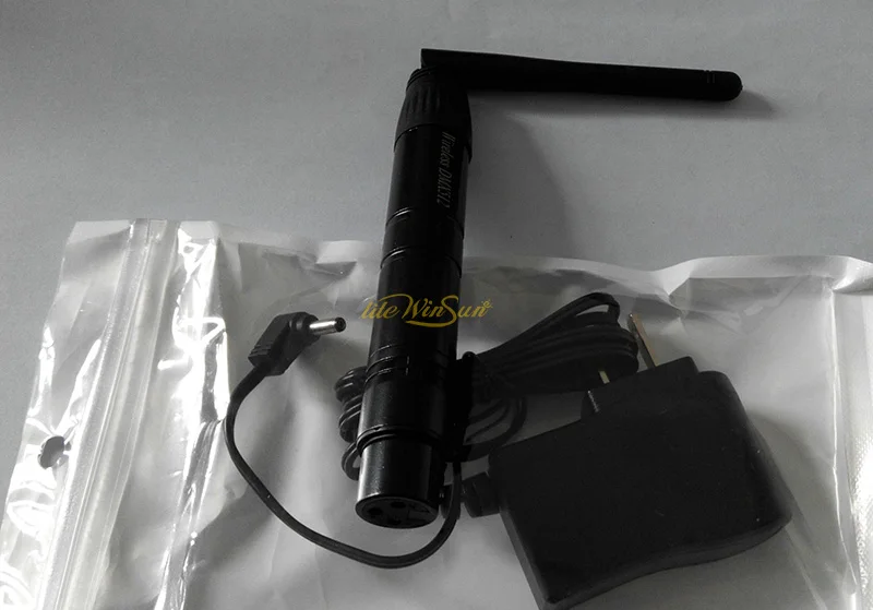 DMX PROFESSIONAL STAGE LIGHTING DMX WIRELESS PEN 3XLR DMX 512 WIRELESS CARTON PACKAGE (2)