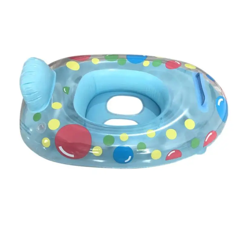 Утолщенной детской надувной плавающий круг для яхты кольцо с принтом из мультфильмов плавательный кольцо с ручками дети играют водные