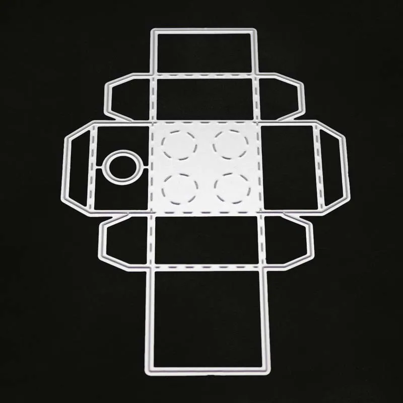 

box metal cutting dies for scrapbooking embossing stencil punch craft clear stamps stanzschablonen box dies fustella border