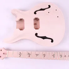 Новые высококачественные Незаконченный тело электрогитара+ Гитары шеи 8