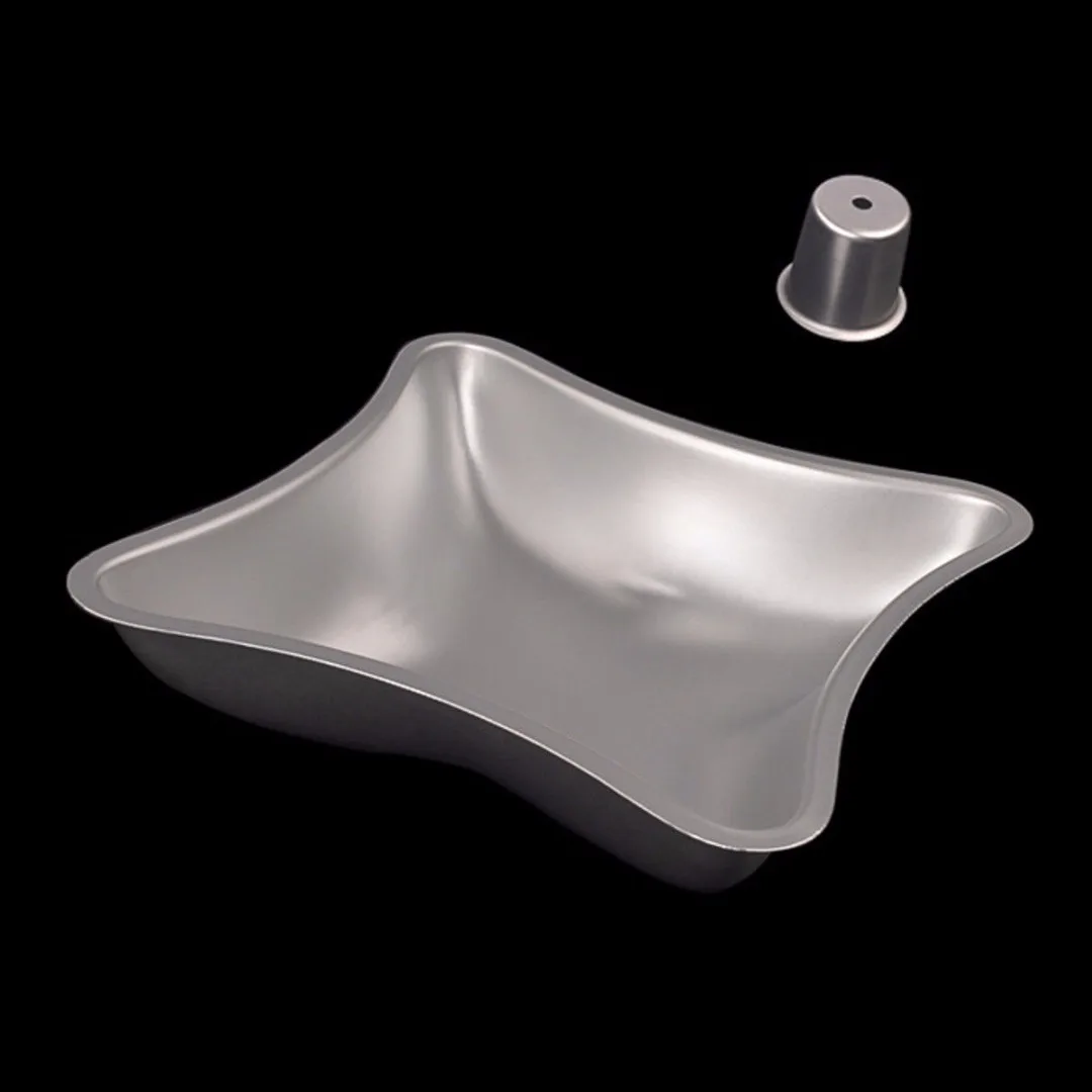 4pcs High Quality Cake Tins Mold Pillow Cushion Shape Cake Baking Pan Aluminium Alloy Mold