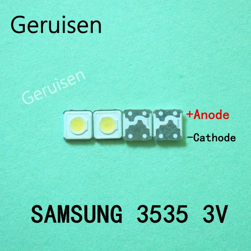 SAMSUNG светодиодная подсветка высокой мощности 1000 шт. 1 Вт 3537 3535 лм холодный белый