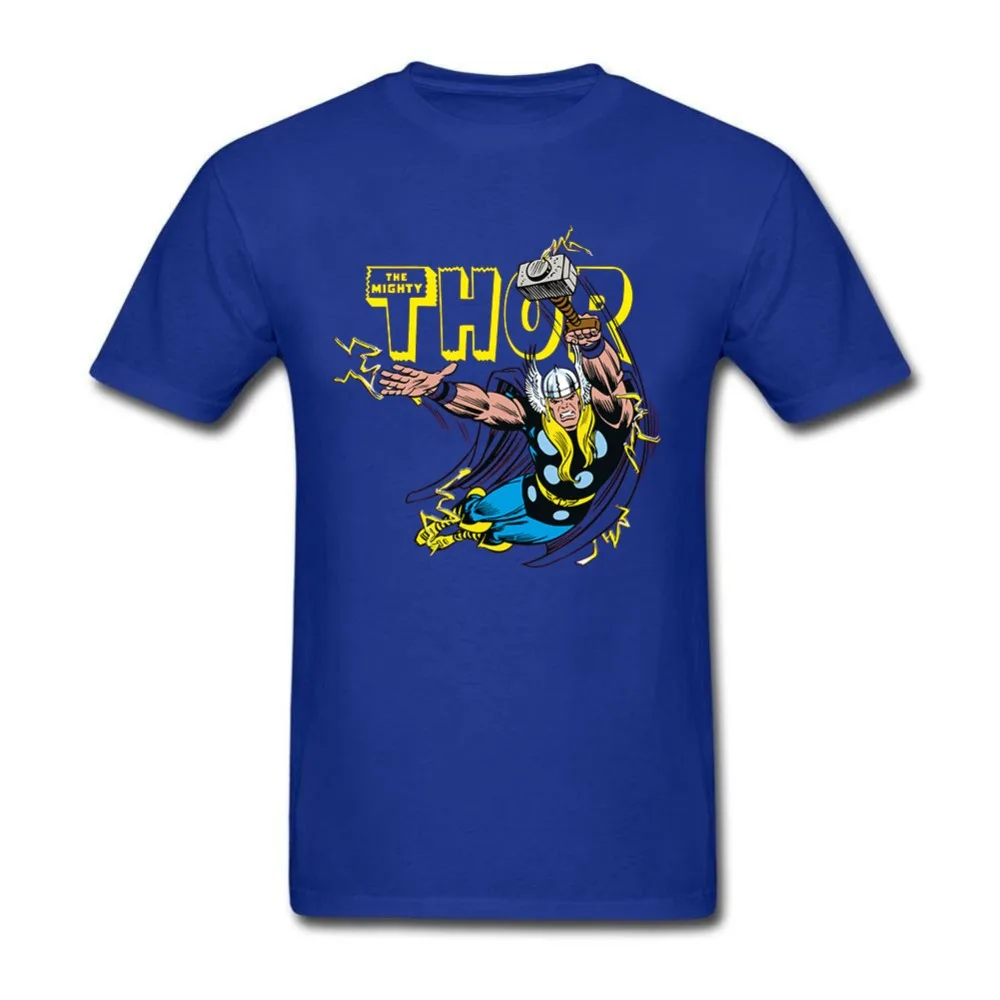 Buy Men Thunder Struck Thor T Shirt Mighty Thor Kawaii