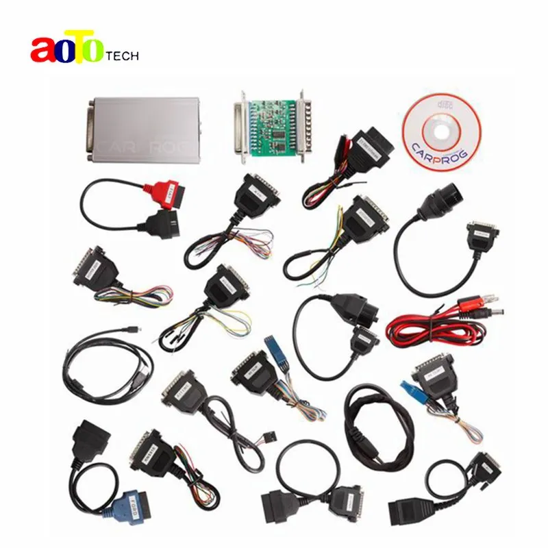 Newest Car prog Carprog V9 31 Full 21 Adaptor Professional Carprog ECU Programmer Auto Repair Airbag