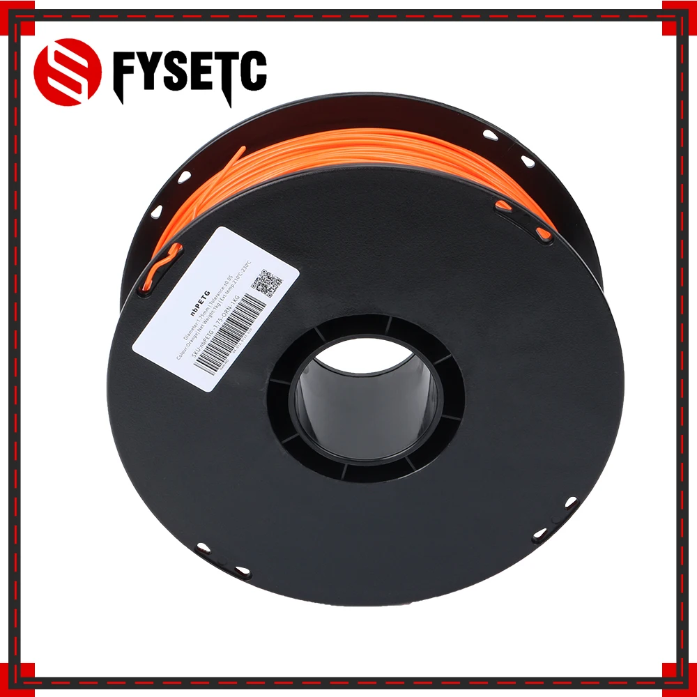 1.75mm 1kg/2.2lbs PETG Filament Top Quality Orange Color Printing Materials 1.75 PETG Filament VS ABS/PLA For 3D Printer/3D Pen 1.75mm 1kg/2.2lbs PETG Filament Top Quality Orange Color Printing Materials 1.75 PETG Filament VS ABS/PLA For 3D Printer/3D Pen
