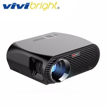 VIVIBRIGHT Android 6.0.1 LED Projector GP100 UP. 1280×800 Resolution 3200 Lumens Built-in WIFI Bluetooth, DLAN Miracast Airplay