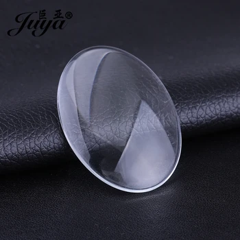 

JUYA 47x34 30x40 20x30 25x18 13x18 10x14mm Oval Flat Back Clear Glass Cabochon China Jewelry Accessories for Component Suppliers
