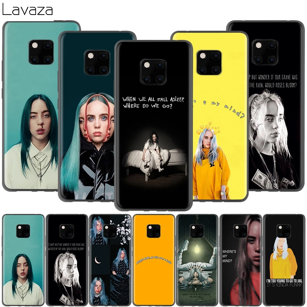 

Lavaza Billie Eilish Bad Guy Case for Huawei Honor 10 9 8 8x 8c 7x 7c 7a Note Nova 3 3i Lite Y9 Y7 Y6