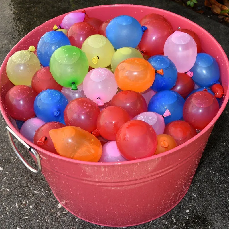 500pcs water balloons+500pcs rubbers Bunch Balloons Supplementary