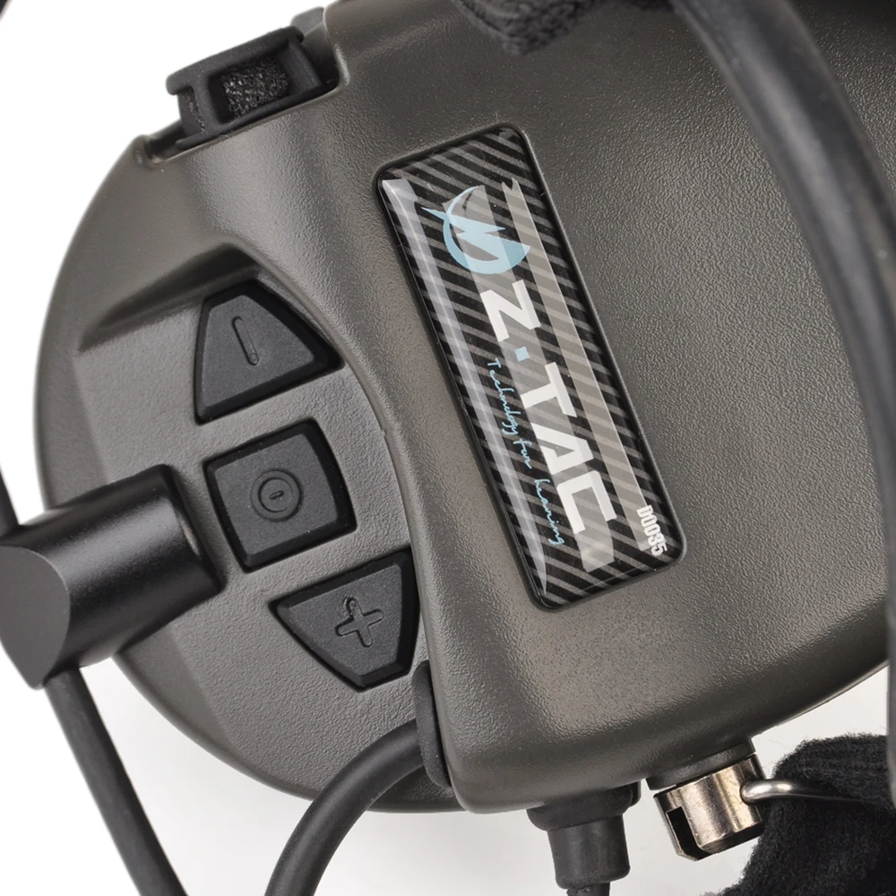 Z Tactical Softair гарнитура пилота Comtac TCI Liberator II Neckband Sordin Thoradin Pickup шумоподавляющие