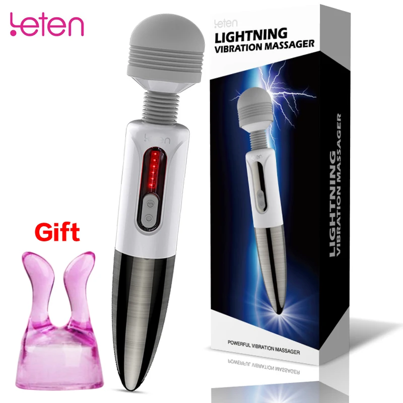 Leten Vibrators AV Magic masturbation Female Vagina massager Dildos Sex Product Sex Toys For Woman adult erotic toys sex shop Leten Vibrators AV Magic masturbation Female Vagina massager Dildos Sex Product Sex Toys For Woman adult erotic toys sex shop