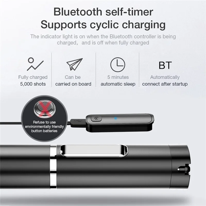 Для samsung galaxy s10 селфи палка ручной мобильный держатель штатив портативный Bluetooth 3,0 монопод для huawei iphone Android телефон