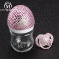 MIYOCAR Bling КРАСИВАЯ безопасная бутылочка для кормления ручной работы детская бутылочка и шикарная Корона соска для подарка