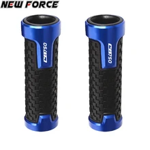 22 мм 7/8 ''CNC алюминиевый резиновый мотоцикл противоскользящая ручка ручки ручка для Honda CB250 CB400 CB600 CB750 CB900 CB1300