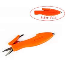 1 шт., нержавеющая сталь, аксессуары для ловли карпа, режущая машинка, рыболовные снасти, коробка, приманка, крючок для удаления, леска, резак, ножницы, инструмент