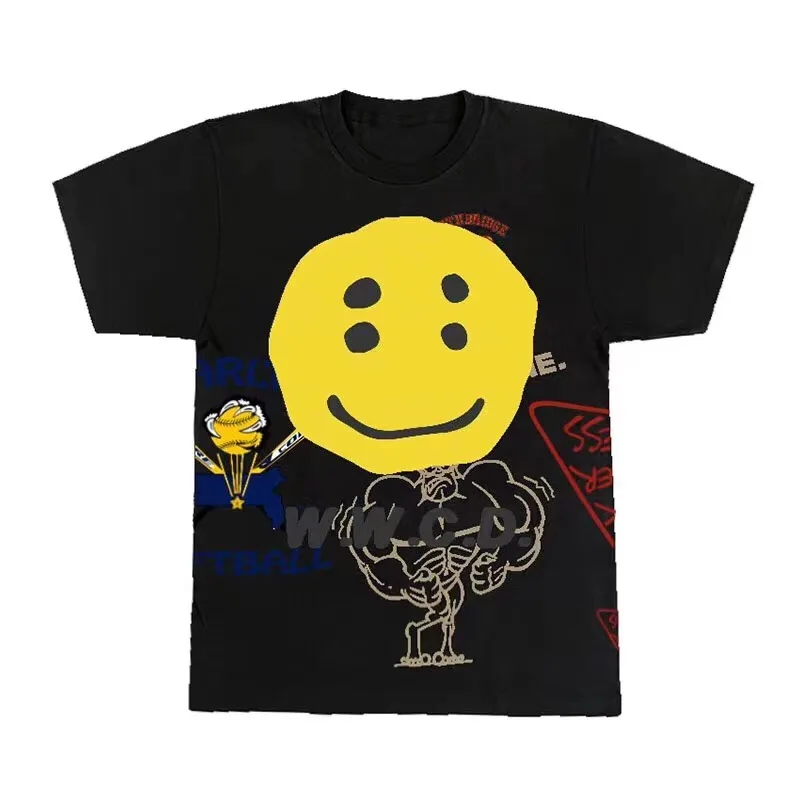 Kanye ASTROWORLD Трэвиса Скотта CPFM.XYZ w. W. C.d Футболка мужская женская 1:1 лучшее качество o
