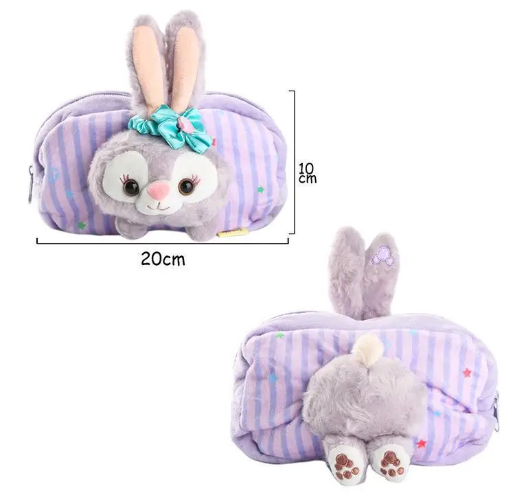 Милый плюшевый чехол Duffy Bear Friends Stellalou Gelatoni мягкая мини сумка косметичка с