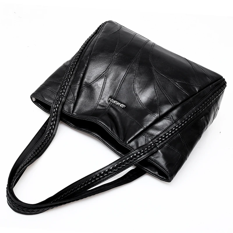  Genuine Leather Handbags For Women Bag Luxury Designer Large Capacity Shopping Bags Ladies Shoulder - 33010025167
