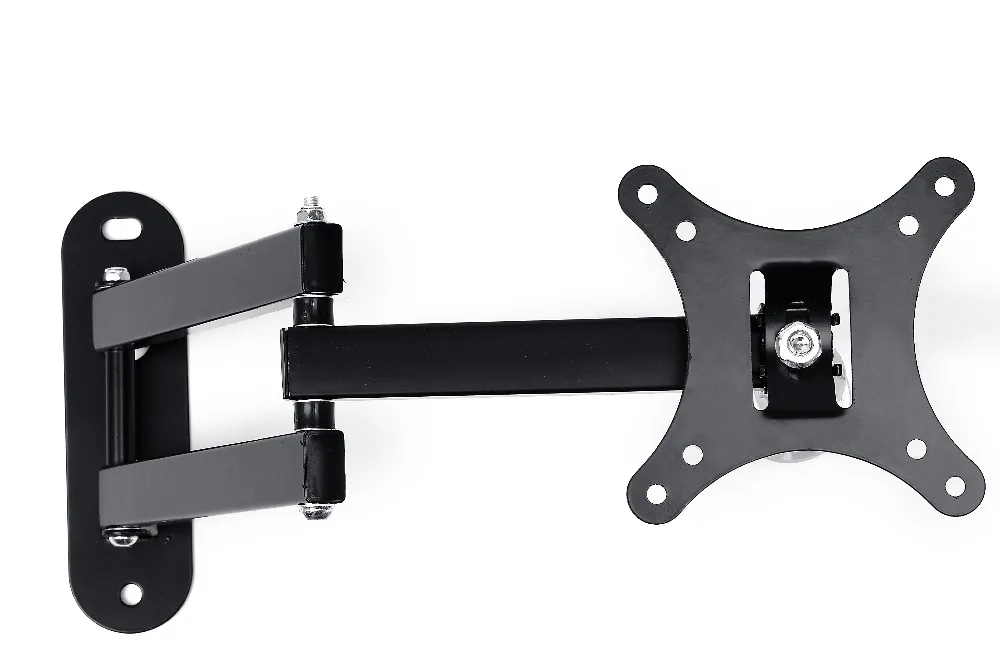 

Universal 10-26 LCD LED TV PC Monitor Wall Mount Bracket Corner Tilt Swivel Holder VESA 75 100 Tilt Swivel Plasma TV Wall Mount