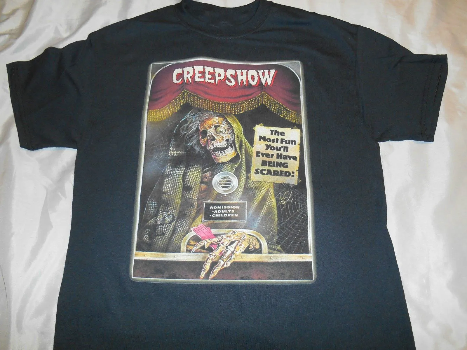 Creepshow футболка ужас культ классики stephen king goerge a romero новейшие 2018 модные рубашки с