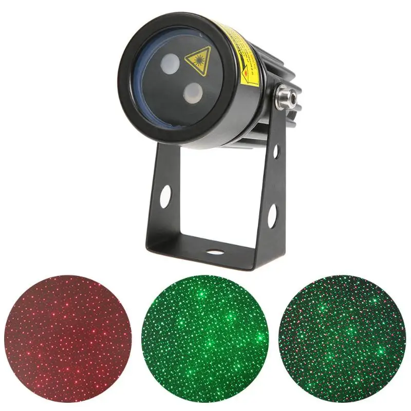 

Landscape Laser Light Green Christmas Light Sparkling Starry Sky Laser Projector Lamp for Halloween US EU plug