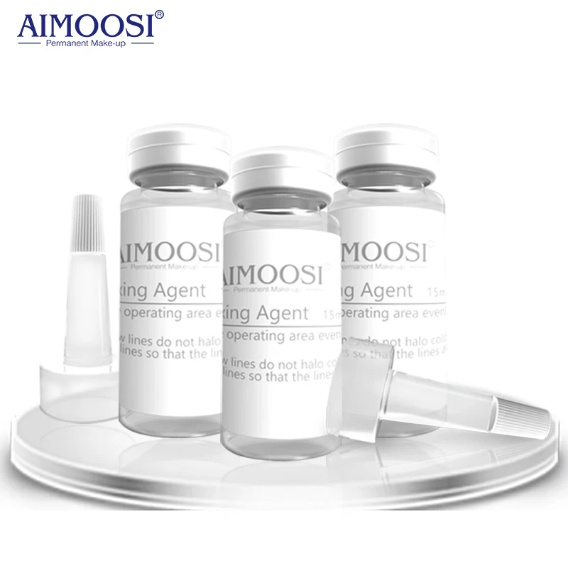 Средство для фиксации полуперманентного макияжа AIMOOSI 2 шт.|fixing agent|tattoo fixcosmetic cosmetics