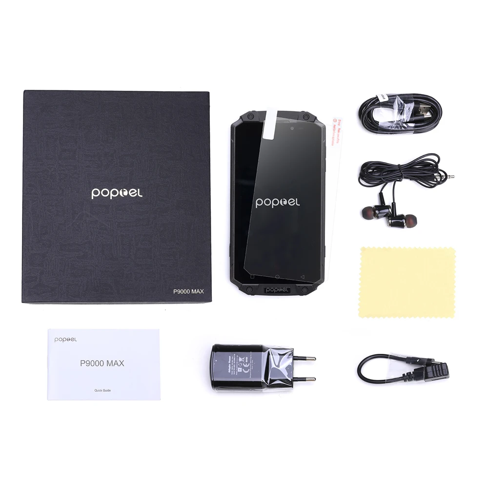 Poptel P9000 MAX 4G смартфон IP68 MTK6750V Восьмиядерный 4 Гб 64 водонепроницаемый ударопрочный