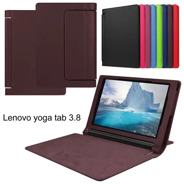 Магнитный чехол из искусственной кожи с зернистой фактурой для lenovo Yoga tab 3 850F YT3-850F