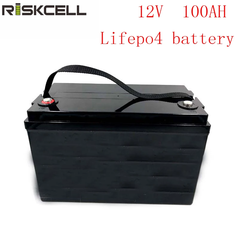 

No taxes lifepo4 12V 100ah deep cycle power lithium ion battery for RV/solar system/yacht/golf carts storage and car