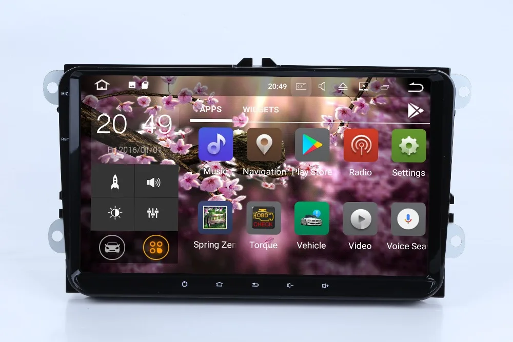 Discount Android 8.1 Car DVD GPS Video player Navigation Radio for VW Bora EOS Amarok Caddy TOURAN Scirocco Sharan Seat head-unit 2G RAM 0