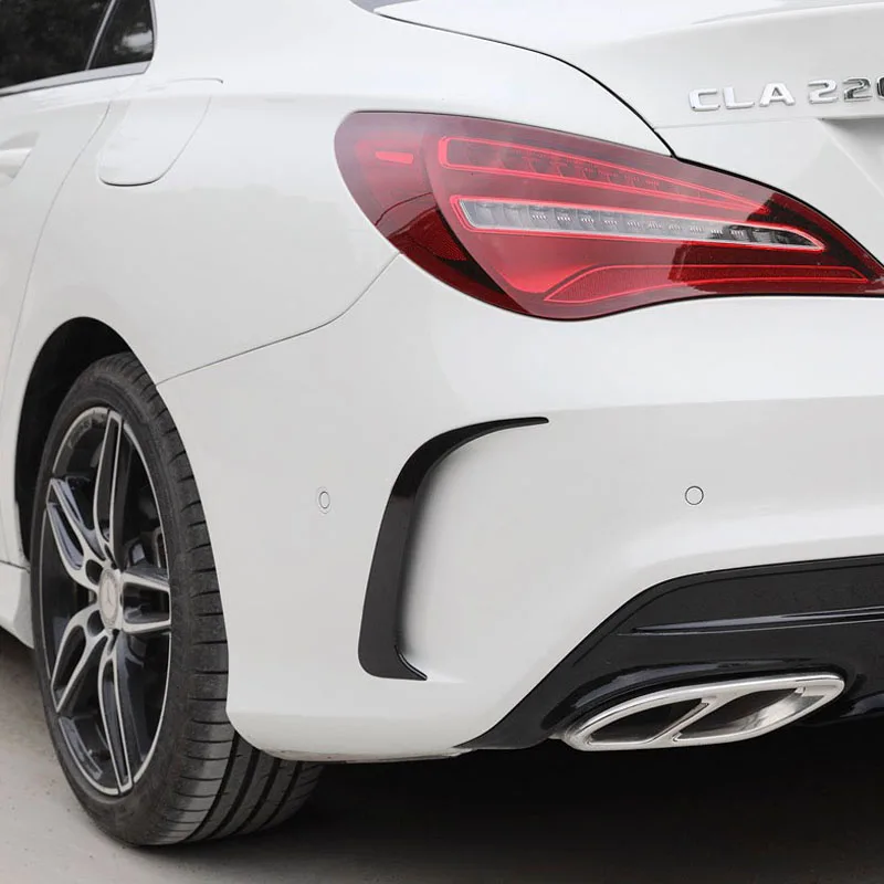 cla rear Trim bumper body Stickers Covers decorative For Mercedes Benz
