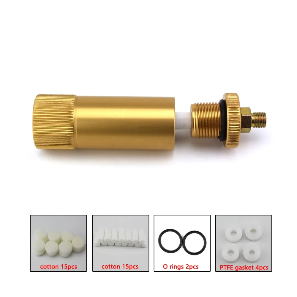 

PCP Paintball Airforce High Pressure Pump Filter 50cm Hose M10x1 Water-Oil Separator 40mpa Air Filtering 8mm Quick Connector