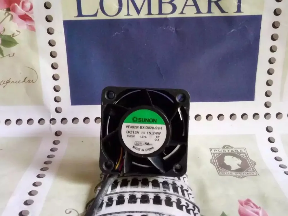 Sunon 12 V 15,24 W VF40281BX-D020-S9H VF40281BX-D010-S9H 40*40*28mm 12 V 15,24 W вентилятор