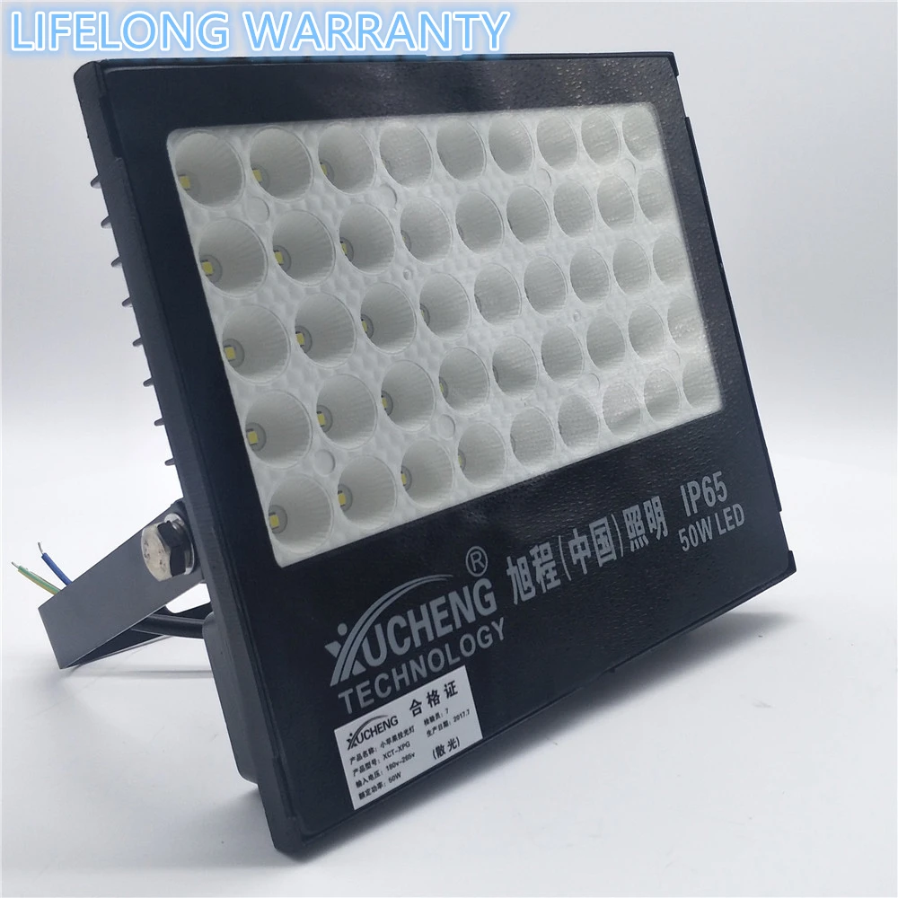 

50W LED Outdoor Floodlight Cold White(-6500K) High Power Landscape Lights Waterproof IP65 AC 170-245V Security Lights for Garden