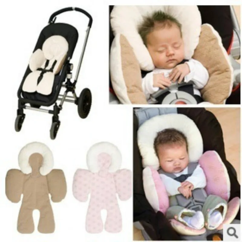 Мода для новорожденных Детские коляски тела Поддержка мат соответствие для автомобиля детская коляска голову ребенка подушка-опора для