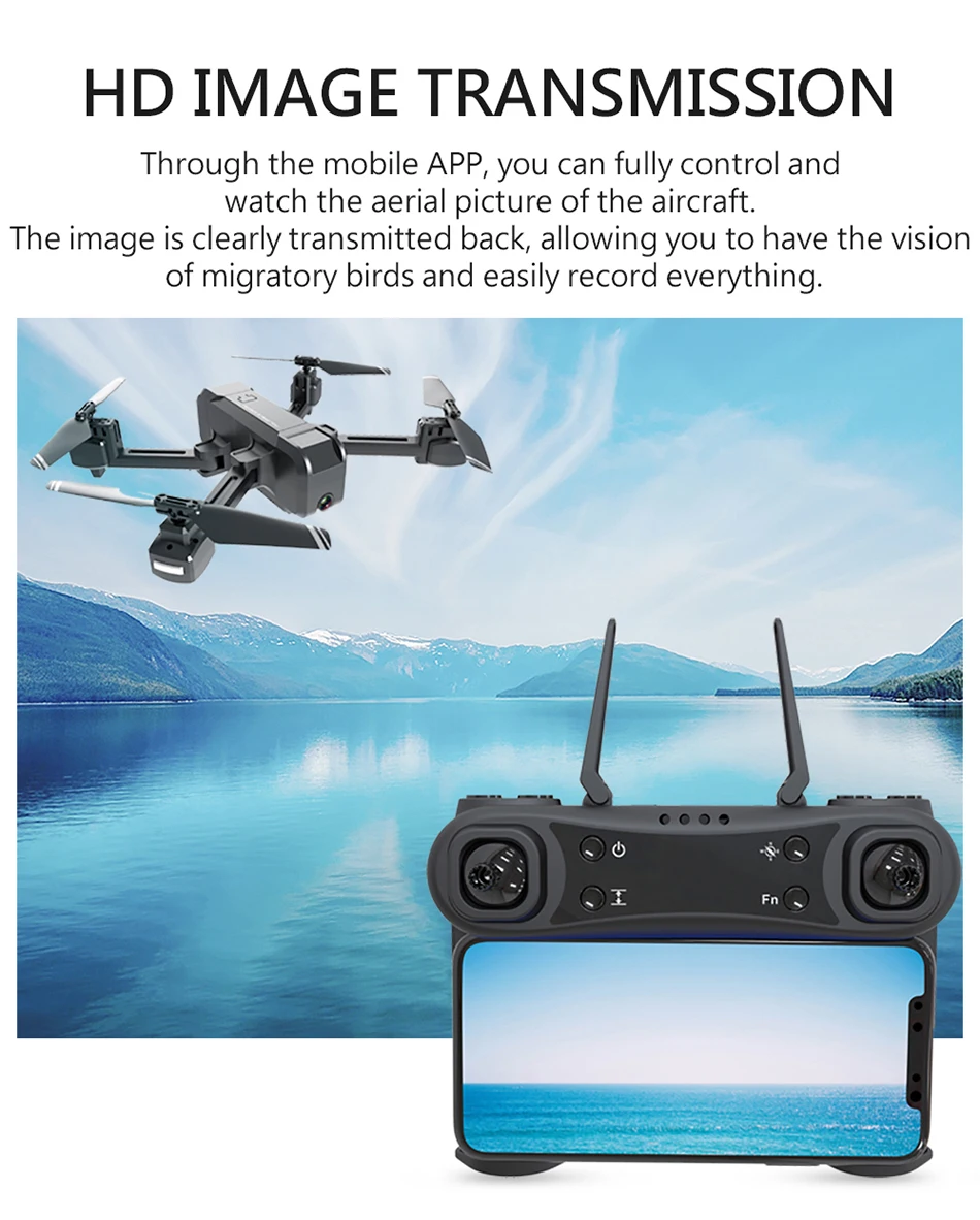 Радиоуправляемый вертолет гоночные дроны gps Дрон с Wifi FPV 1080P HDCamera Квадрокоптер управление жестами складной Дрон Vs CG033 VS F11 игрушка