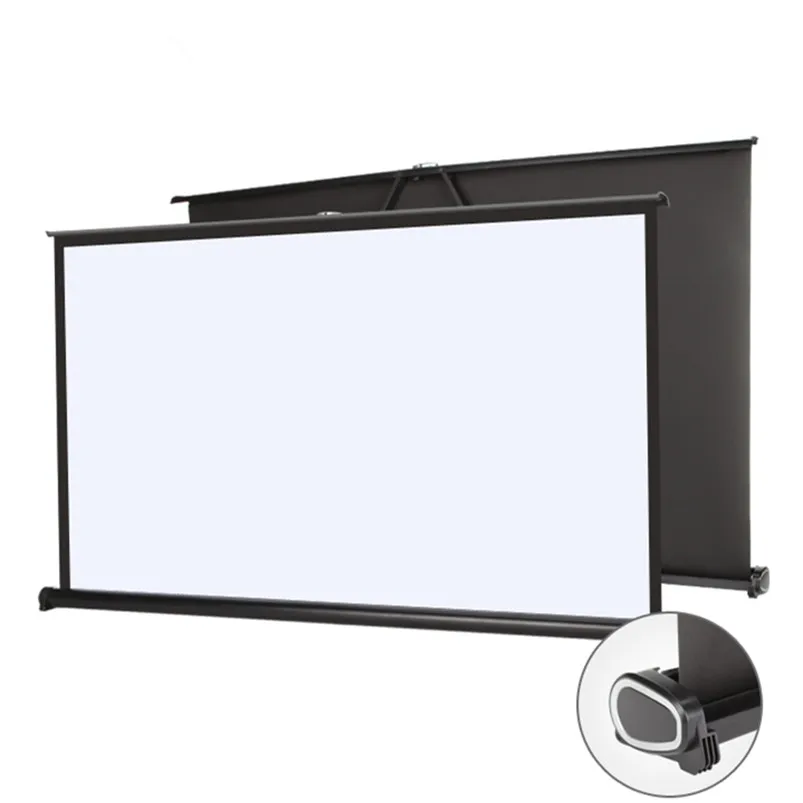 Экран диагональю 50 дюймов 16:9 формат HDTV портативный Настольный экран в проектор
