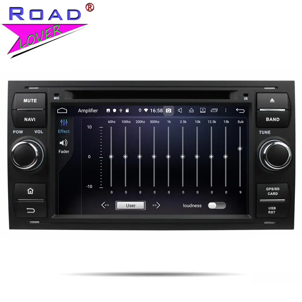 Discount Car Radio Android 9.0 DVD Player For Focus Galaxy 2005-2007 Mondeo 2003-2007 S-MAX C-MAX Connect 2007-2009 Stereo GPS Navi Unit 5