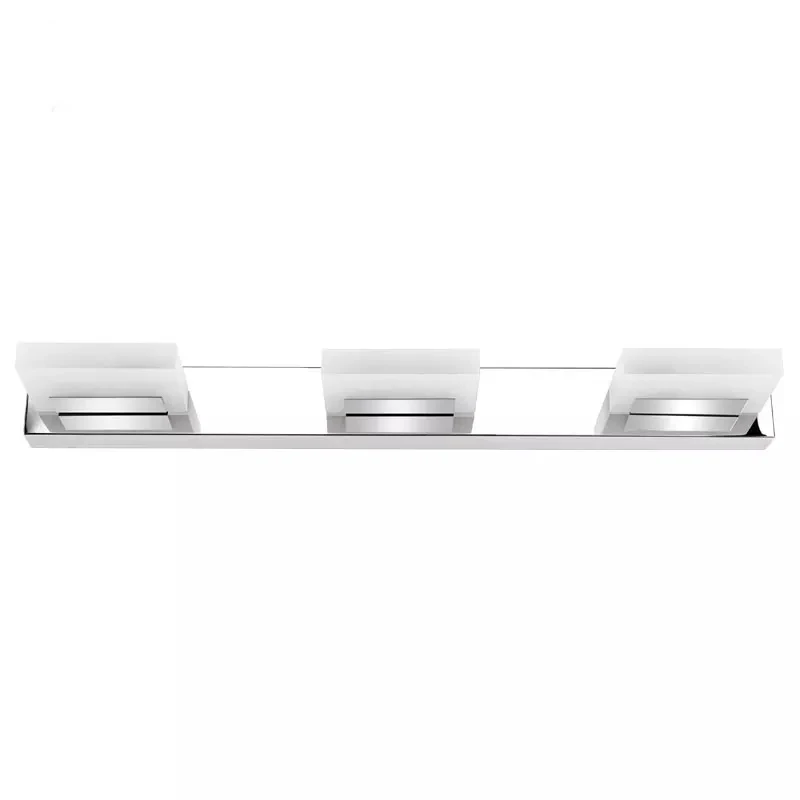  Nordic AC110-240V LED Mirror Headlights Acrylic Bathroom Stainless Steel Bathroom Lamp Dressing Tab