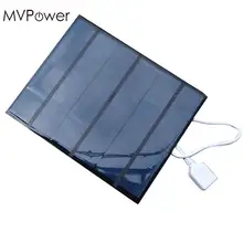 MVpower 3 5W 6V solar battery panel USB2 0 Folding Solar Panel Bank External Charger Power