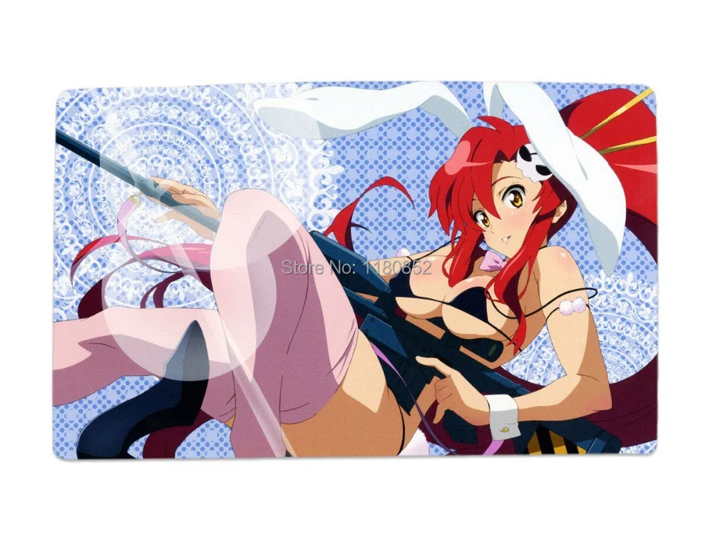 Tengen Toppa Gurren Lagann Characters Desk Mouse Pad Table Play Mat Yoko Littner Youko Ritona 5